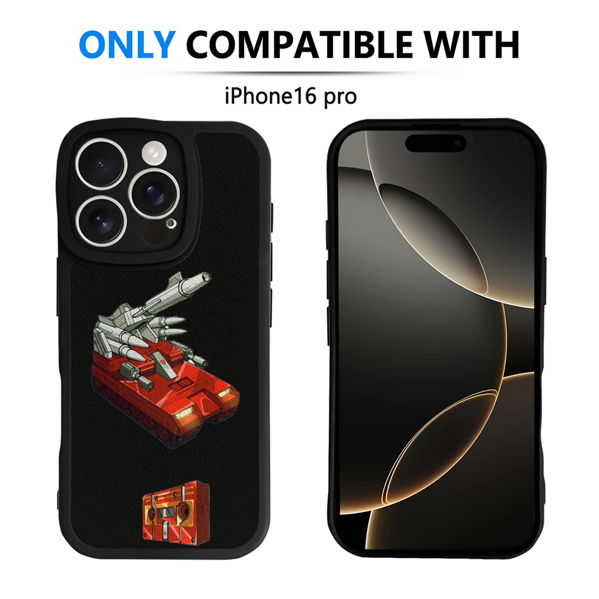 （画像用）  【iPhone 16シリーズ対応】シリコンスマホケース（レザー調） 材質：シリコン